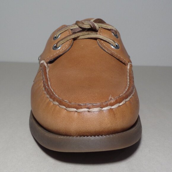 Sperry / Size 7 Wide / AUTHENTIC ORIGINAL 2 EYE / Brown  / New Women's Shoes - Picture 7 of 16